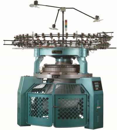 Double jersey circular knitting machine