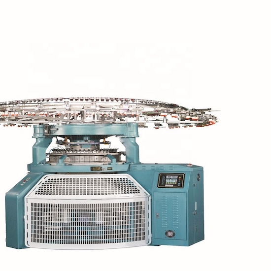 Double Jersey Velour Shearing Circular Knitting Machine