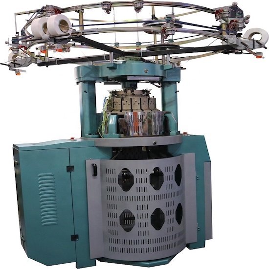 Small Diameter Double Jacquard Circular Knitting Machine