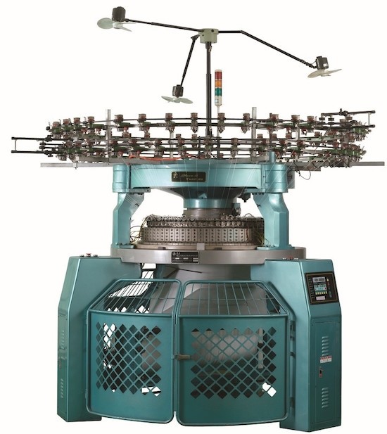 Warp Rib Weave Fabric Industrial Circular Knitting Machine