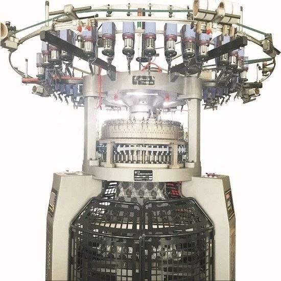 Double Knit Electronic Jacquard Circular Knitting Machine